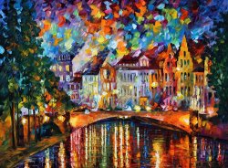 Leonid Afremov Amsterdam