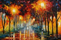 Leonid Afremov Approaching