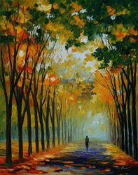 Leonid Afremov Autumn Mood