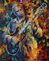 Leonid Afremov Bb King Long Nights