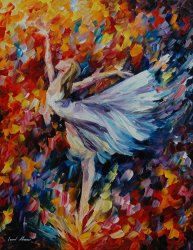 Leonid Afremov Beauty Of Dance painting