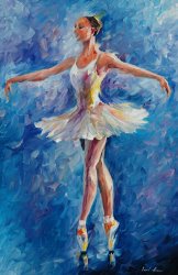 Leonid Afremov Bravo painting