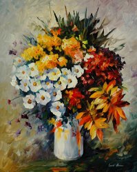 Leonid Afremov Colors Of Fall painting