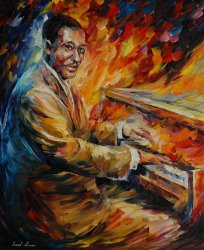 Leonid Afremov Duke Ellington painting