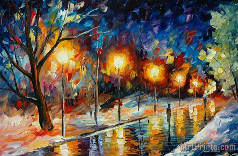 False Hopes painting - Leonid Afremov False Hopes Art Print