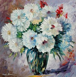 Leonid Afremov Fog Of Love painting