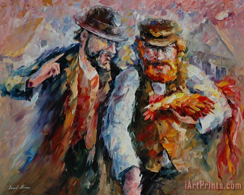 Leonid Afremov Friends Art Painting