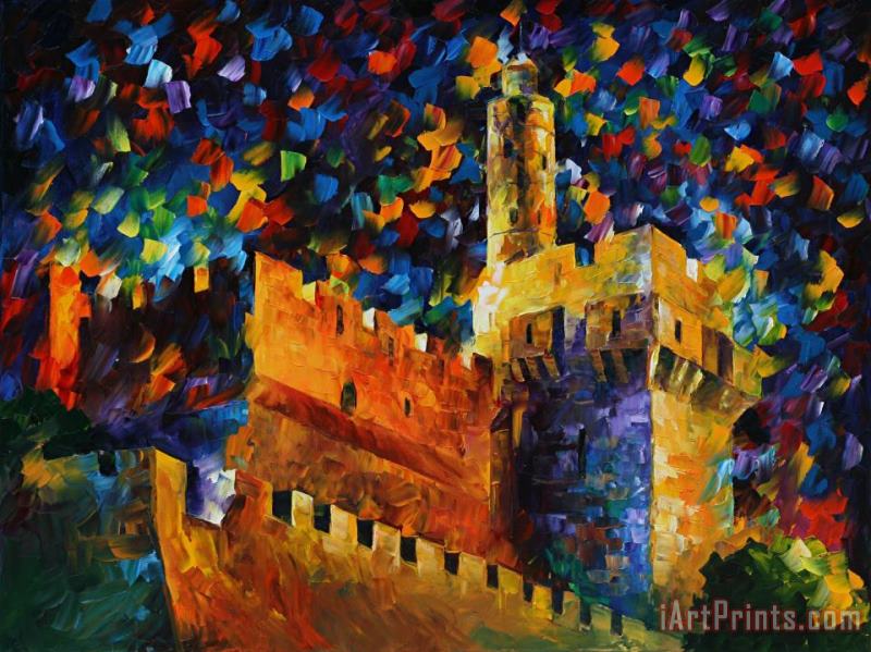 Leonid Afremov Jerusalem Art Painting