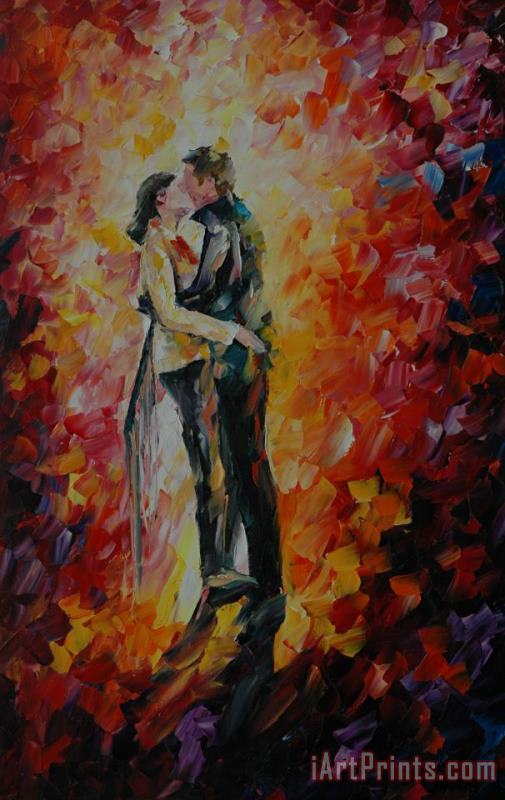 Leonid Afremov Kiss Art Painting