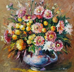 Leonid Afremov Love Irradiation painting
