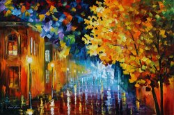 Leonid Afremov Magic Rain