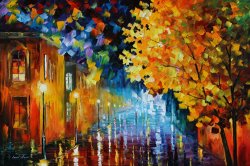 Leonid Afremov Magic Rain