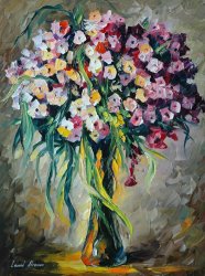 Leonid Afremov Memories Of Love painting