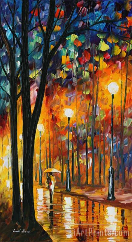 Leonid Afremov Misty Glow Art Painting