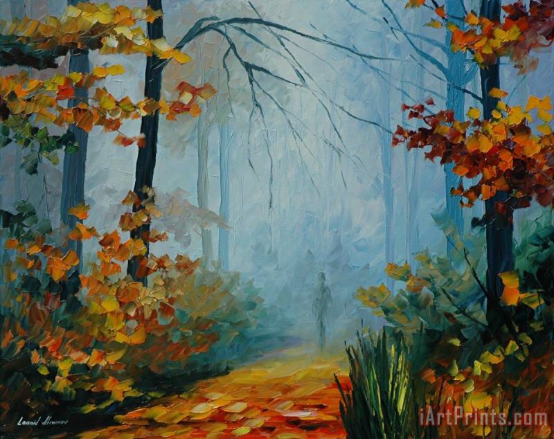 Leonid Afremov Morning Fog Art Painting