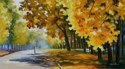 Leonid Afremov Morning Mood painting