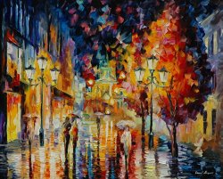 Leonid Afremov Night Symphony painting