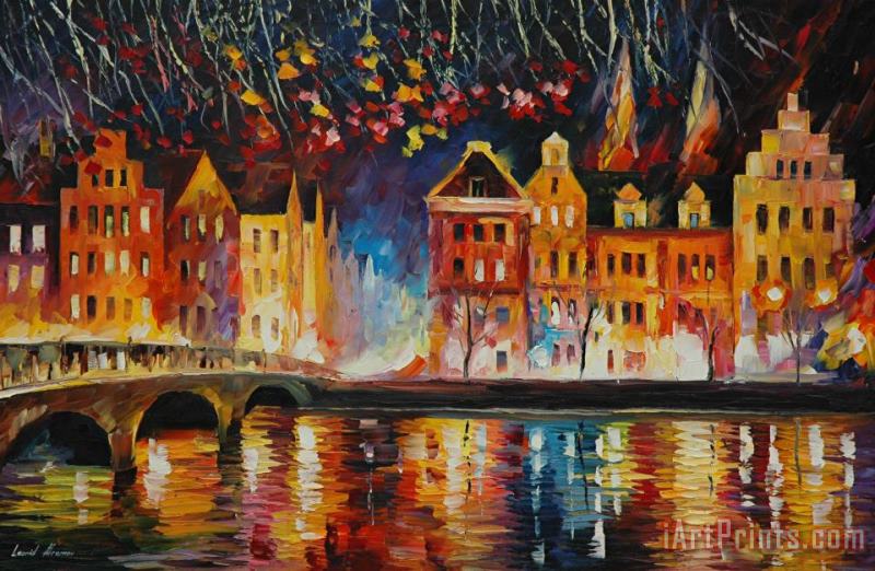 On The Other Shore painting - Leonid Afremov On The Other Shore Art Print