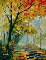 Leonid Afremov Path To The Past