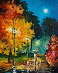 Leonid Afremov Romantic Night