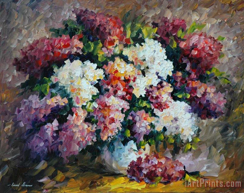 Leonid Afremov Spring Aroma Art Print