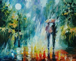Leonid Afremov Summer Rain
