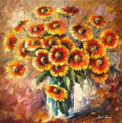 Leonid Afremov Sunny Love painting
