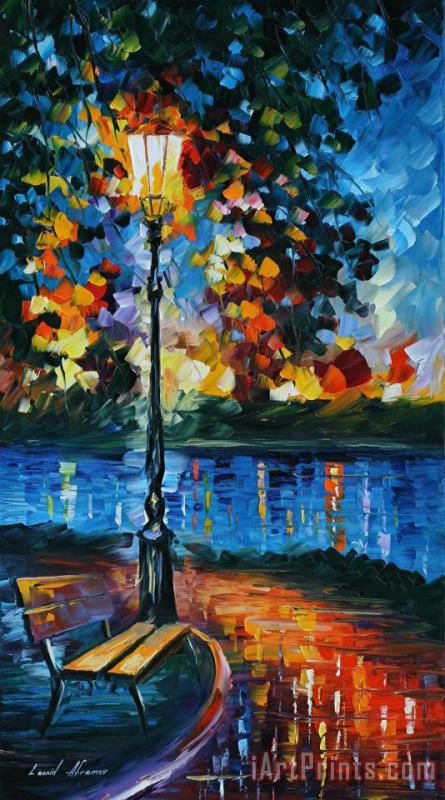 Leonid Afremov The Charm Of Loneliness Art Painting