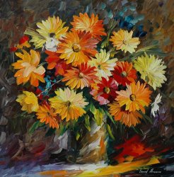 Leonid Afremov The Colors Of Leaving Summer painting