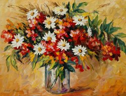 Leonid Afremov Wildflowers