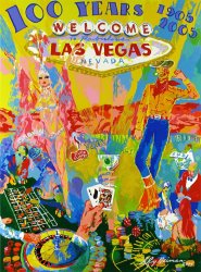 Leroy Neiman Celebrating 100 Years of Neon