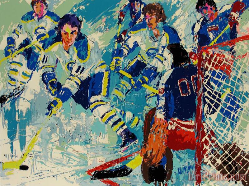 French Connection painting - Leroy Neiman French Connection Art Print