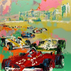 Leroy Neiman Grand Prix, Caesar's Palace painting