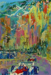 Leroy Neiman Grand Prix De Monaco