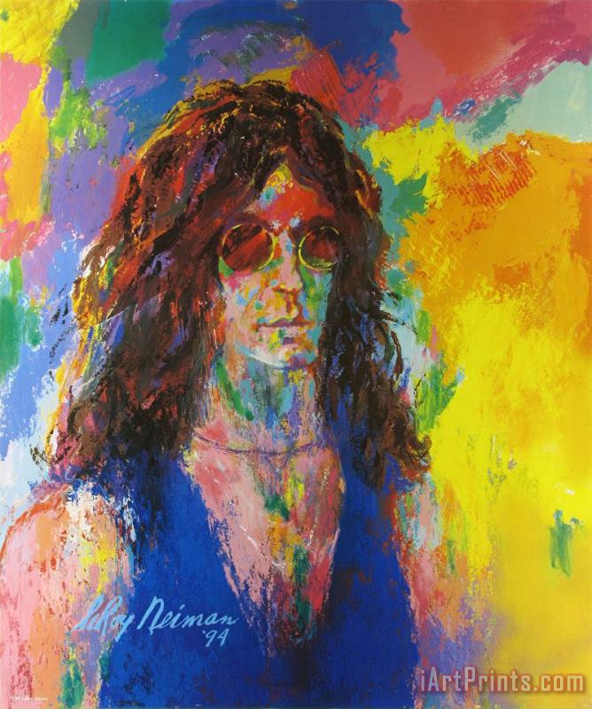 Howard Stern painting - Leroy Neiman Howard Stern Art Print