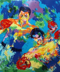 Leroy Neiman Rare Ali