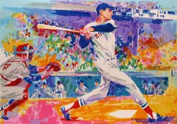 Leroy Neiman Ted Williams The Splendid Splinter