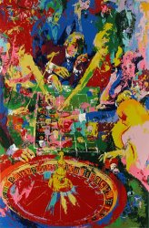 Leroy Neiman The Green Table