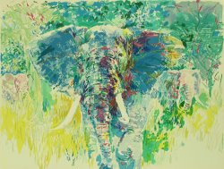 Leroy Neiman The Safari Suite painting