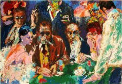 Leroy Neiman Vegas Blackjack