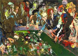 Leroy Neiman Vegas Craps