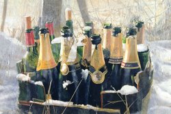 Lincoln Seligman Boxing Day Empties painting