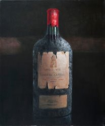 Lincoln Seligman Chateau Latour painting