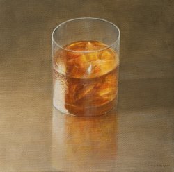 Lincoln Seligman Glass Of Whisky 2010 painting