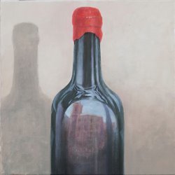 Lincoln Seligman Pienza Reflection painting
