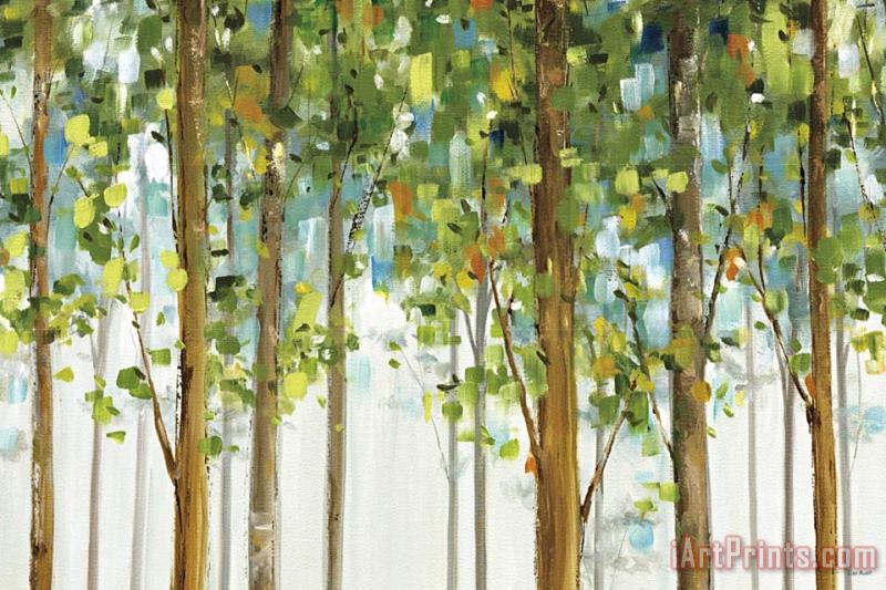 Lisa Audit Forest Study I Crop Art Painting