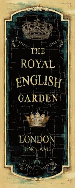 Lisa Audit Garden View Ix Royal English Art Print