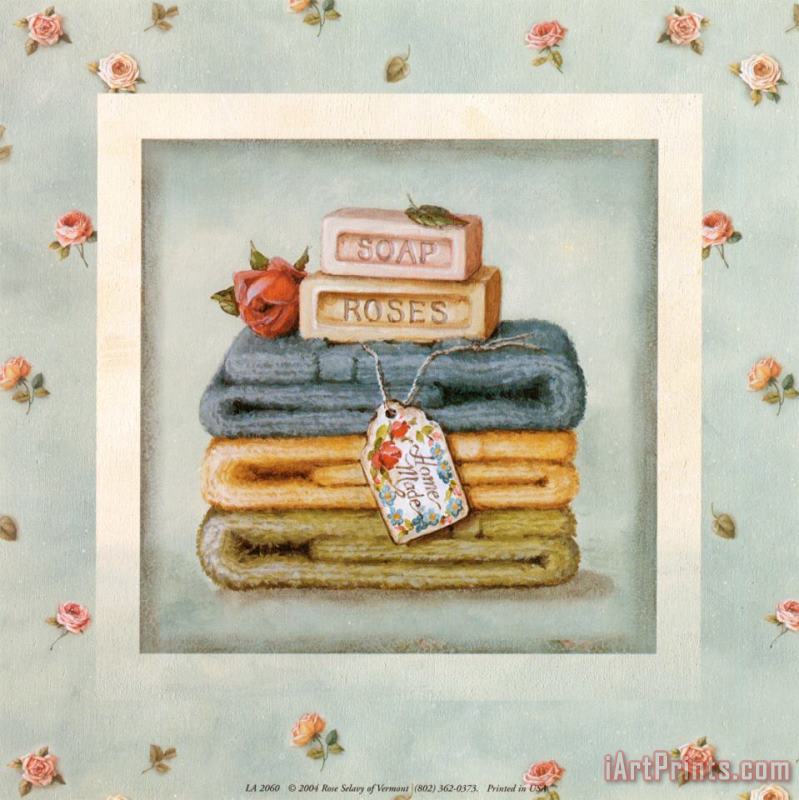 Lisa Audit Soap And Towels Art Painting