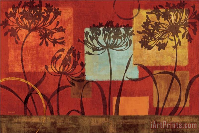 Warm Thoughts painting - Lisa Audit Warm Thoughts Art Print