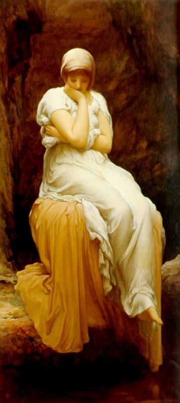 Lord Frederick Leighton Solitude Art Painting